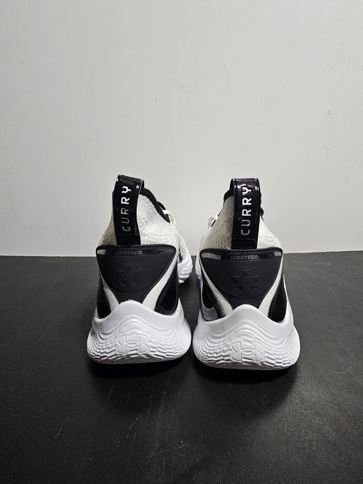 Under Armour Curry Flow Basketball Shoes White Black 3024785-111 Mens Size 11.5 Under Armour Curry 8 NM  main image 4