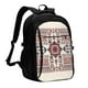 thumbnail image 1 of Balery Fashion Tatreez1 Mochila con carga USB para hombre y mujer - Mochila impermeable y antirrobo para laptop con puerto USB para viajes, trabajo, 1 of 7