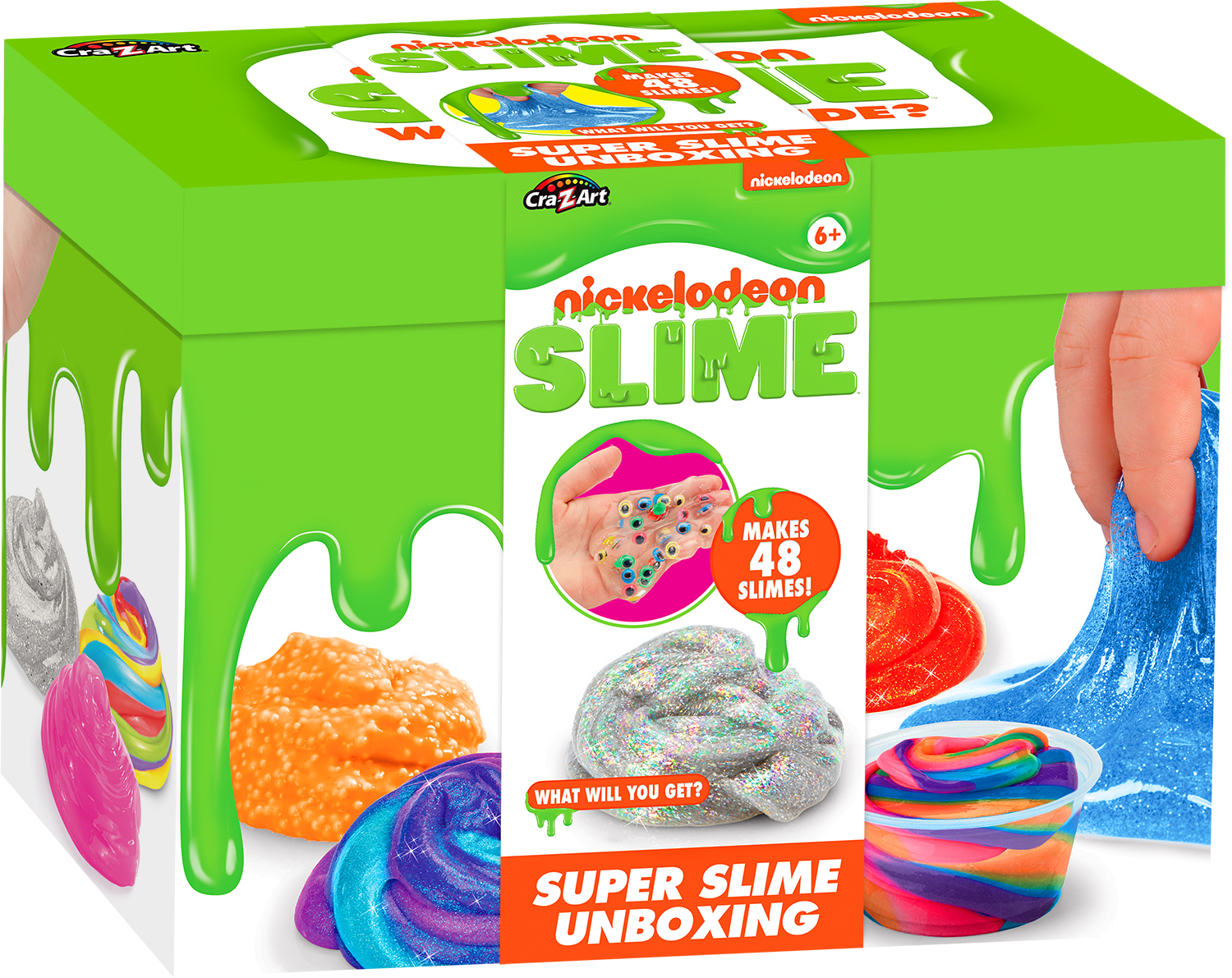 Cra-Z-Art Nickelodeon Slime Super Slime Unboxing Kit - image 4 of 12