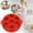 Red #3, variant on Cake Decorating Tool Pad with Circular Shaped Holes for Baking | 21 x 4.2 cm Non-Stick Silicone Mat | 1-Piece Set for Home Bakers