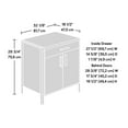thumbnail image 3 of Sauder La Collection Briarbrook Base de bibliothèque, Finition Barrel Oak, 430075, 3 of 9
