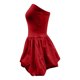 thumbnail image 3 of WILLBEST Vestidos Casuales Para Mujer Verano Elegante Vestido De Fiesta Ajustado Con Hombros Descubiertos Y Dobladillo Plisado Belleza Y Elegante Para La Noche, 3 of 3