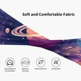 thumbnail image 5 of Lsque Planet Pastel Galaxy Pattern Sweatbands Sports Headband for Men & Women - Moisture Wicking Athletic Cotton Terry Cloth Sweatband for Tennis, Basketball, Running, 5 of 9