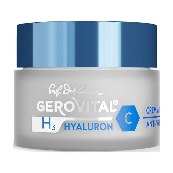 Crema facial Gerovital H3 Hyaluron C Antiarrugas 50 ml