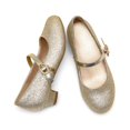 thumbnail image 4 of Zapatos de Vestir para Niñas DREAM PAIRS KFL219 Mary Jane Dorados con Tacón Bajo, 4 of 6