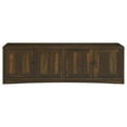 thumbnail image 5 of Laughlin 3-piece Entertainment Center TV Stand Dark Pine, 5 of 19
