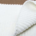 thumbnail image 6 of larppty Women's Casual Sweater Pullover Winter Basic Sweatshirt Long Sleeve Cozy Knitted Loose Fit Jumper Tops (Orange, XXL), 6 of 8