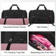 thumbnail image 5 of Bolsa de viaje para gimnasio Dakuly, impermeable, 40 L, con compartimento para zapatos, color negro, 5 of 6