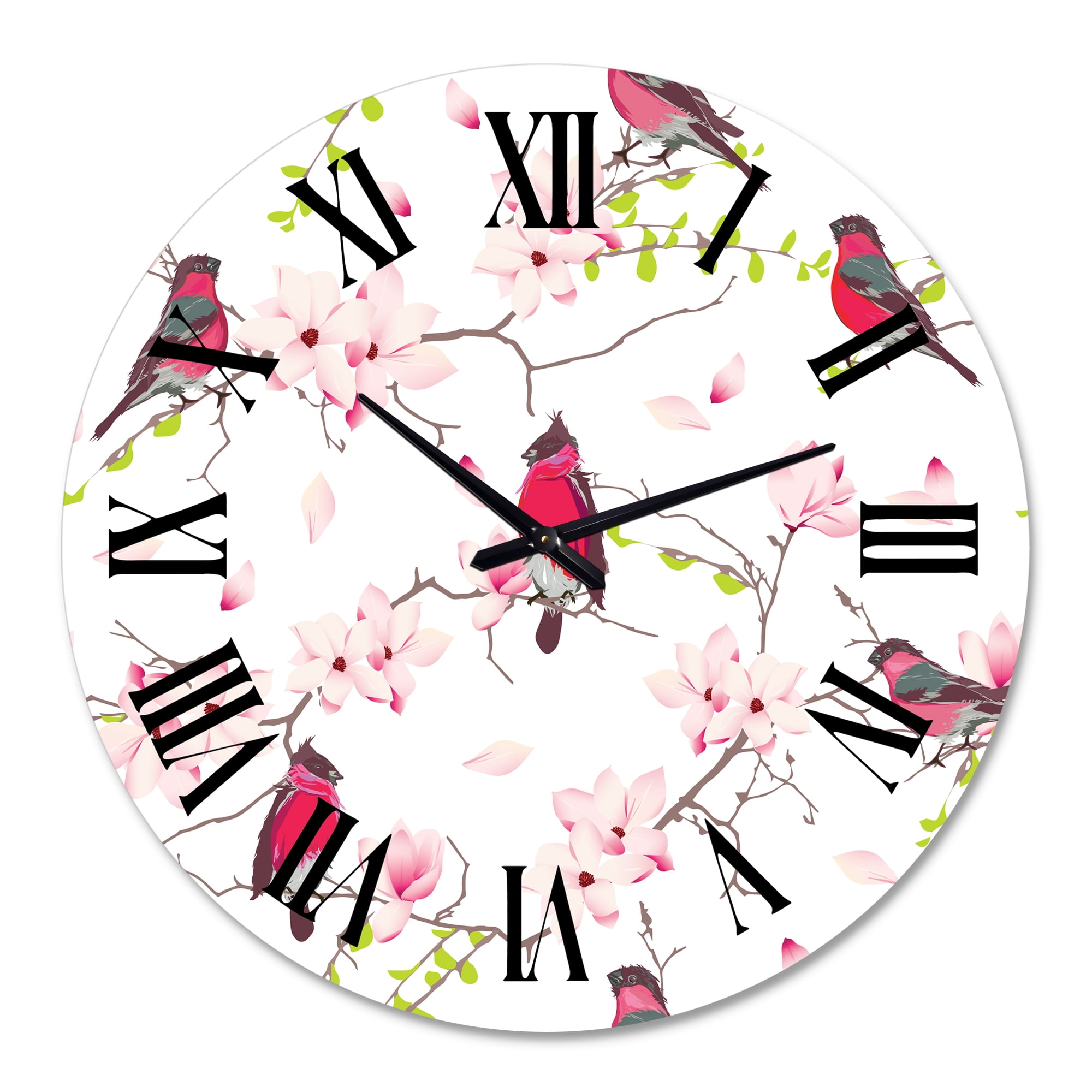 Designart 1 in Quartz Traditional Wall Clock