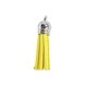 thumbnail image 2 of Inteprter 28 piezas bolsa Keychian creativo delicado llavero colgante borlas artesanía decoración DIY accesorio para bolsos llaves Artesanía Limon amarillo Inteprter HA059646-02B, 2 of 6