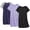 Black/Navy Blue/Purple Abstract Dots, variant on Ekouaer Nightgowns for Women Cotton Night Gown 3 Pack Sleep Shirts Short Sleeve Nightshirt Soft Sleepwear Nightdress