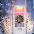 thumbnail image 1 of Guirnalda de puerta Colco Navidad 81 pulgadas corona roja, 1 of 8