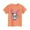 Orange, variant on piuwrlz Kid Short Tops for Girls Short T-Shirts Sleeve Printed Round Neck Blouses T Shirt Top Yellow Size 130