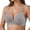 Grey, variant on Women's T-Shirt Bras Deep V Adjustable Straps Padded Molded Cup Wireless Bras Everyday Dress Leisure Wear Daily Bras