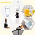 thumbnail image 5 of Edible Oil Sprayer-200Ml/6.76Fl.Oz Olive Oil Dispenser Bottle Sprayer-Food Grade Portable Reusable Oil And Vinegar Sprayer Spray Bottle, Suitable For Air Fryer, Salad, Baking, Barbecue, Frying, 5 of 8