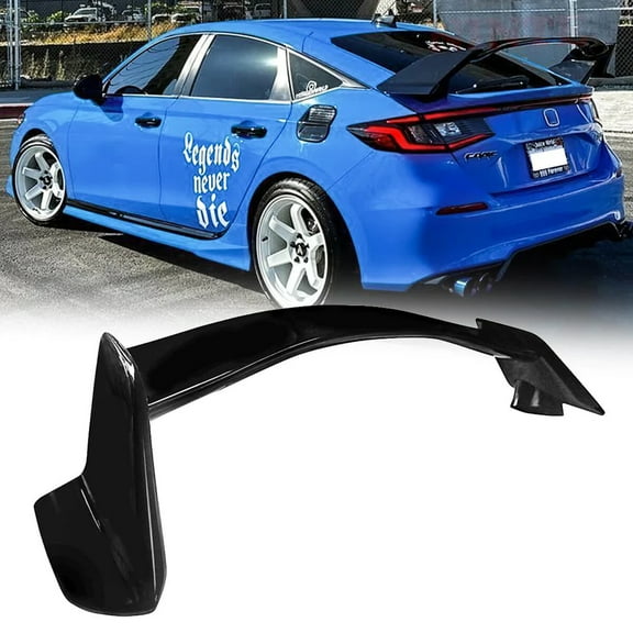 NINTE Rear Spoiler Trunk for 2022-2024 11th Honda Civic Hatchback Tail Wing Spoiler