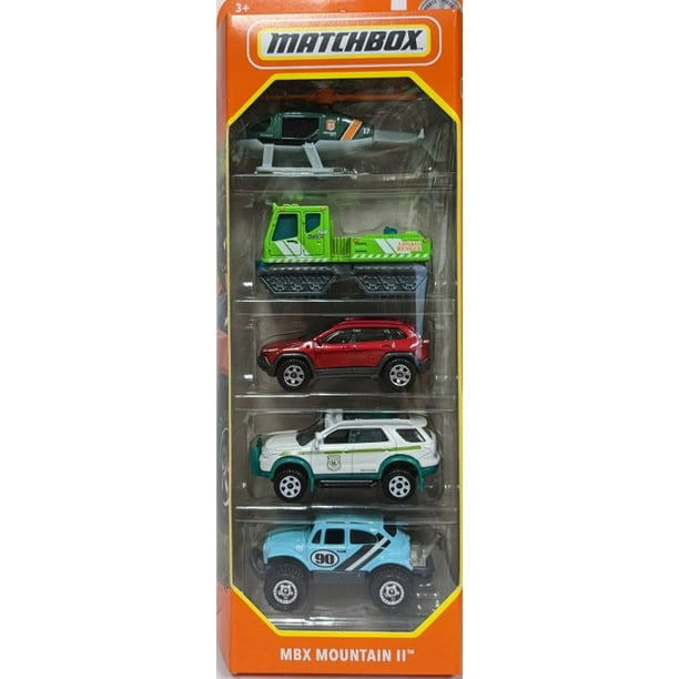 Matchbox 5 pack MBX Mountain II