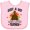 AD-Pink, variant on Inktastic Thanksgiving Funny Kids Turkey Boys or Girls Baby Bib