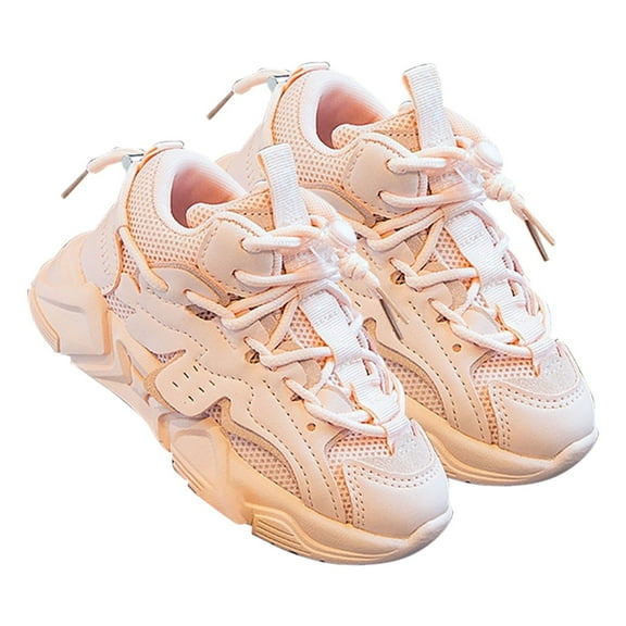 Otqutp Children Casual&nbsp;Sneakers Girls Spring Summer Multi Color Solid Mesh Lightweight And Breathable Children's Fashion Casual Sport Shoes
