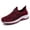 Fuchsia, variant on New Versatile Spring Models of Women'S Shoes, Casual Sports Footwear for Middle-Aged And Elderly Individuals, Traditional Beijing Walking Shoes, Shoes for Mothers