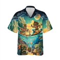 thumbnail image 3 of Nuevas camisas hawaianas con estampado Tiki 3D para hombres, camisa retro para hombres, ropa informal holgada para hombres, nueva moda 2024, camisa de manga corta para hombres, 3 of 5
