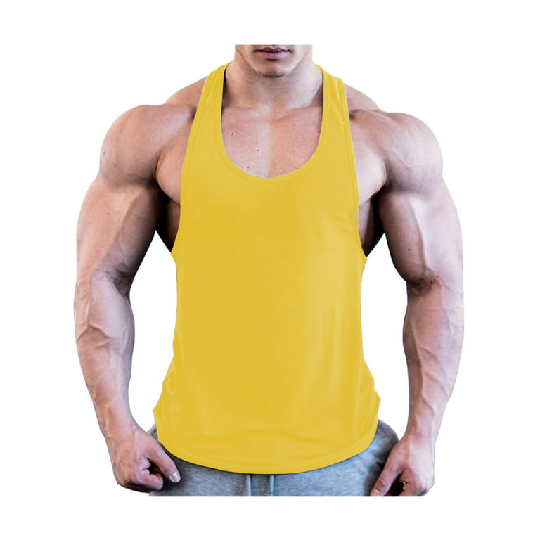 Sleeveless Shirt New Brand Clothing Men Vest Muscle Fitness Sleeveless Shirt