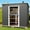 Gray-8'x 6', variant on Aiho 8’ x 6’ FT Outdoor Storage Shed Clearance with Sliding Doors for Garden - Gray