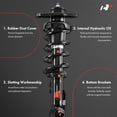 thumbnail image 3 of A-Premium Rear Complete Strut and Coil Spring Assembly Compatible with 2007-2015 Mini Cooper, 2008 2009 2010 2011 2012 2013 2014, 2-PC Set, 3 of 6