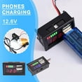thumbnail image 3 of Indicateur de Capacité BMS Batterie au Plomb-Acide Lithium Tension Mètre Chargeur USB Neuf, 3 of 8