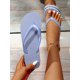 thumbnail image 1 of Letter Pattern Lightweight Flip Flops, 1 of 4