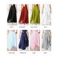 thumbnail image 3 of Ballet Skirt Gymnastics Leotard Practice Dresses Wraps Dance Ballerina Chiffon Yoga Skirts, 3 of 7