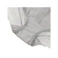 thumbnail image 3 of Unique Bargains Women's Plus Size Lace Trim High Rise Solid Brief Stretchy Underwear Gray 1X, 3 of 6