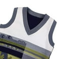 thumbnail image 6 of JiAmy Kids Pullover V-Neck Knitted Vest Boys Sleeveless Sweater Vest Cotton Jumper Tops Cute Cartoon Knitwear Sweatshirt, 6 of 7