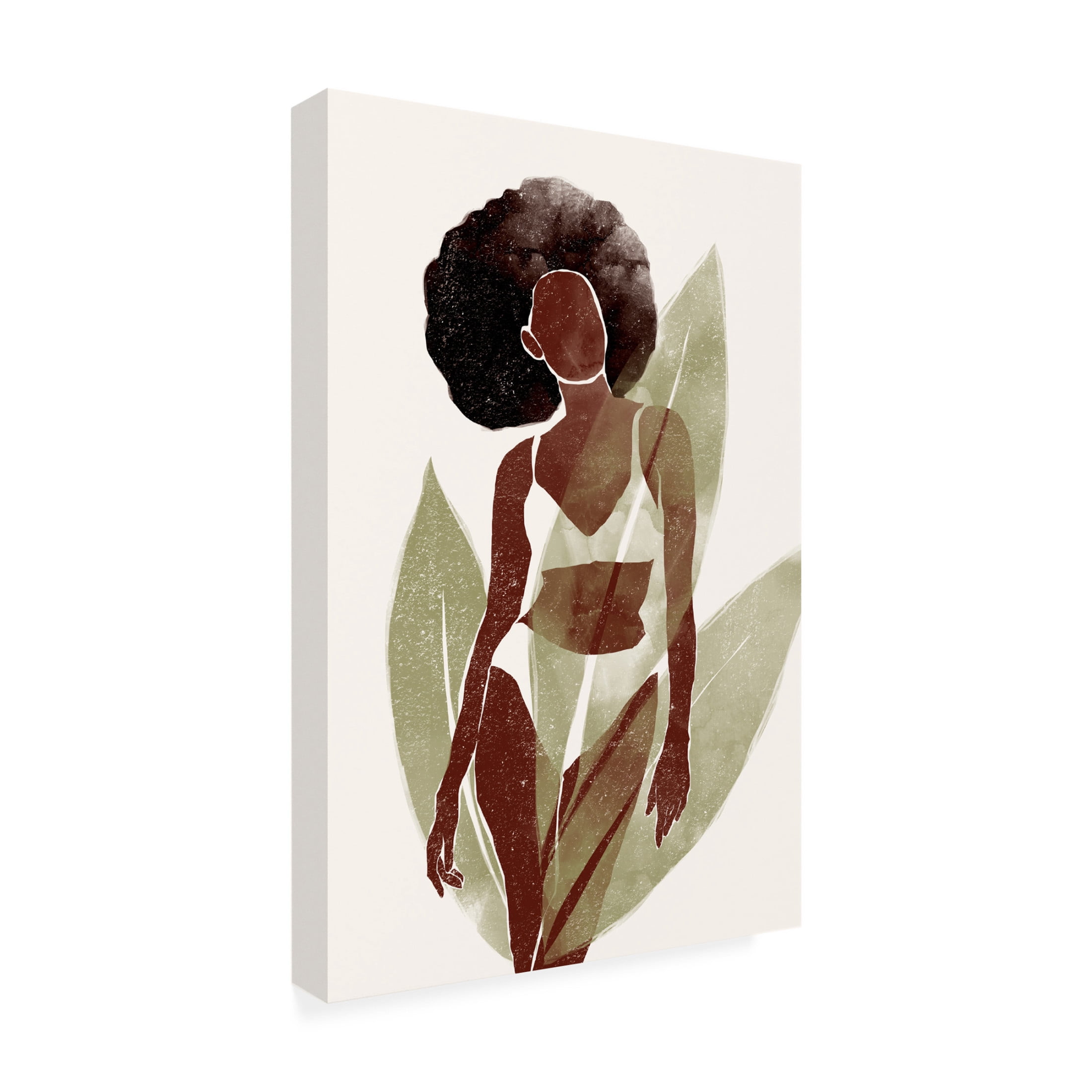 Canvas Wall Art - Yuyu Pont 'Swimsuit I' Wall Art for Living Room, Bedroom, or Office Décor by Trademark Fine Art - 30 x 47 Inches