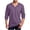 Purple, variant on hotojiny Long Sleeve Shirts for Men Comfortable Solid Color V Neck Tshirt Casual Basic Tee Big and Tall Classic Fall Tops M-5XL