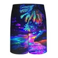 thumbnail image 6 of Jjayotai Mens George Shorts Stretch Waist, Men Swim Trunks with Compression Liner, Men's Bathing Suits, Hawaiian Board Shorts, Swimwear Shorts for Men, 6 of 8