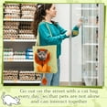thumbnail image 6 of Pet Carrier Bag, Cute Lion-Shaped Shoulder Bag Portable Pet Carrying Chest Bag for Small Dogs and Cats Pet Supplies, 6 of 8