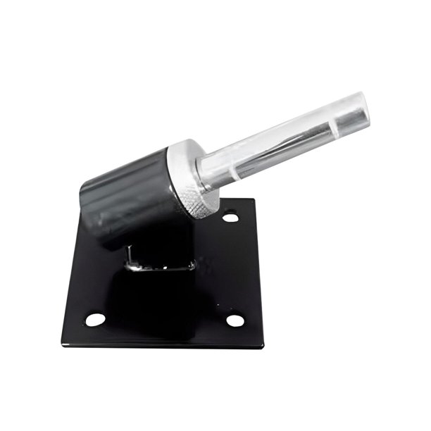 Base de pared, soporte para bandera de plumas, accesorios de soporte para sombrilla de playa 45 grados