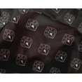 thumbnail image 5 of oneOone Silk Tabby Black Fabric Block Craft Projects Decor Fabric Printed By The Yard 42 Inch Wide, 5 of 5