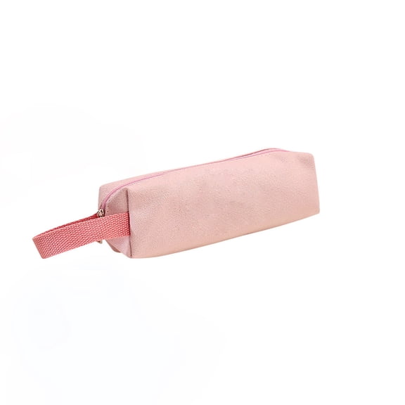 Colorful Pencil Pouch Makeup Brush Storage Bag Organizer Portable Zipper Holder For Home Office And Daily Supplies