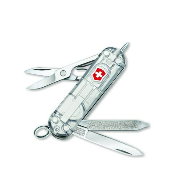 Victorinox Swiss Army Signature Lite Pocket Knife, Silver Tech, 58mm