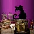 thumbnail image 4 of HALLOWEEN DECOR ~ Scary Cat # 2 ~ HALLOWEEN: WALL OR WINDOW DECAL, 13" X 15" THESE ARE NOT WINDOW CLINGS, 4 of 4