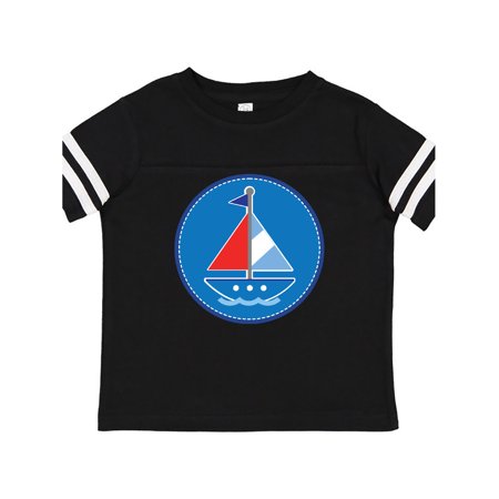 

Inktastic Sailing Nautical Sail Boat Gift Toddler Boy or Toddler Girl T-Shirt