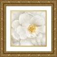 thumbnail image 1 of Murdock, Ramona 26x26 Gold Ornate Wood Framed with Double Matting Museum Art Print Titled - Neutral Rose No. 4, 1 of 4