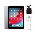 thumbnail image 1 of Pre-Owned Apple iPad 8th Gen A2270 (WiFi) 128GB Space Gray Bundle with Wireless Earbuds, 1 of 5