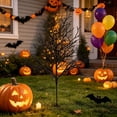 thumbnail image 5 of Sahpxhe Halloween Decorations Outdoor Black Artificial Branches, Artificial Black Bare Branch Stems Faux Twig Plants Tabletop Ornament for Indoor Mantel Porch Yard Holiday Party Decor Black, 5 of 7