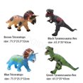 thumbnail image 4 of Modelo de dinosaurio grande de 80 cm, juguetes de dinosaurios del mundo Jurass, animales realistas, marionetas suaves, juguete Brachiosaurus T-Rex para niños, regalos para niños, 4 of 5
