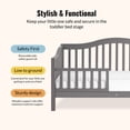 thumbnail image 4 of Dream On Me Austin Toddler Daybed in Storm Grey, 4 of 8