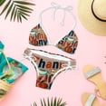thumbnail image 6 of Thanksgiving Font Adjustable Strap Bikini Set with Detachable Sponge, Two-Pack - Ideal for All Swim Suit Scenes, 6 of 6