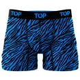 thumbnail image 3 of TOP Men's Cotton Blend Boxer Briefs, Soft & Breathable, Pack of 3, Sizes S-2XL, 3 of 4